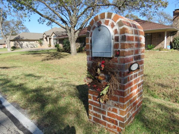 Brick Mailbox Replacement in Lubbock
