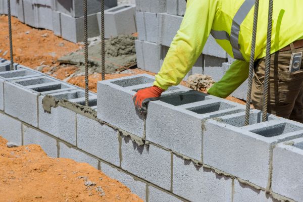 Concrete Blocks Installation in Lubbock