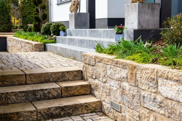 Stone Step Replacement in Lubbock