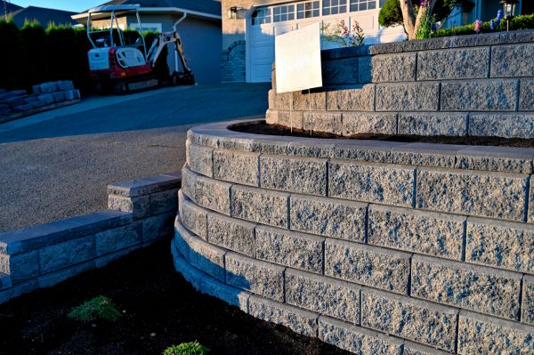 Stone Retaining Wall Repair in Lubbock