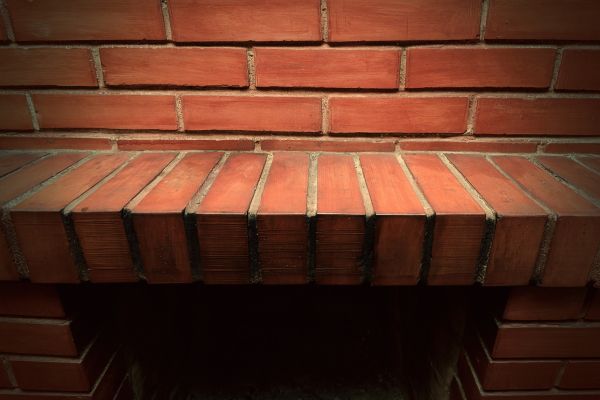 Brick Mantel Installation in Lubbock