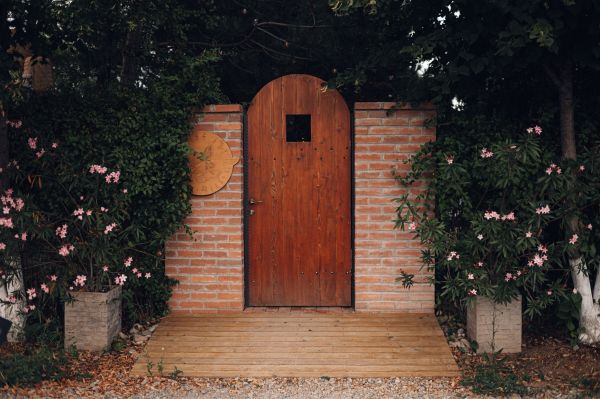 Brick Front Entrance Repair in Lubbock
