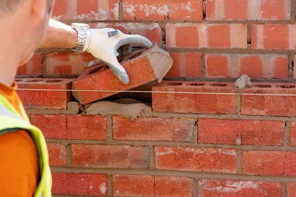 Red Brick Installation in Lubbock