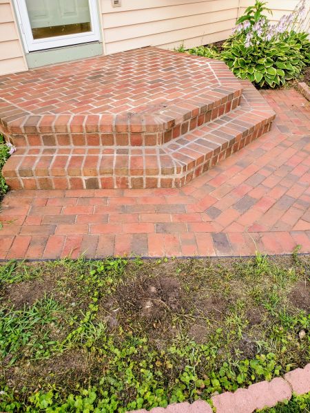 Brick Stoop Repair in Lubbock