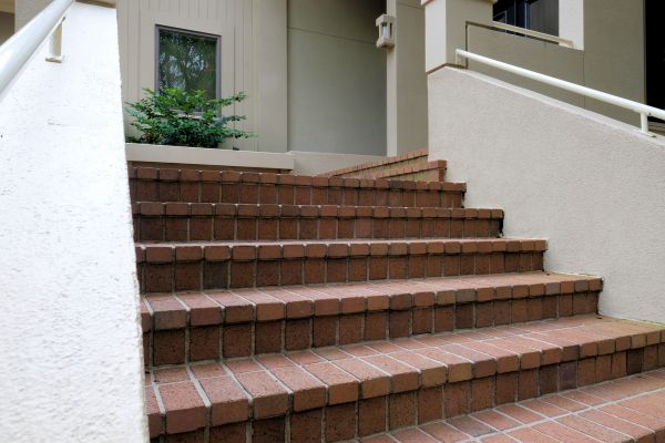 Entryway Brick Repair in Lubbock